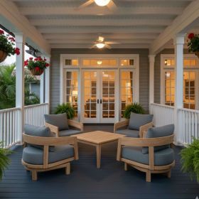 Set-371 Toscana 5-Pc Deep Seating Set