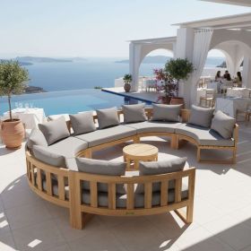 Set-812 Circular Modular Deep Seating