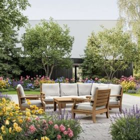 Set-94 Riviera Modular Deep Seating Set
