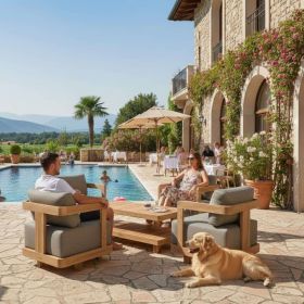Set-904 5-Pc Granada Deep Seating