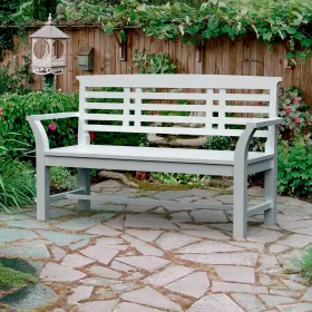 Sakura 2-Seater Bench In White