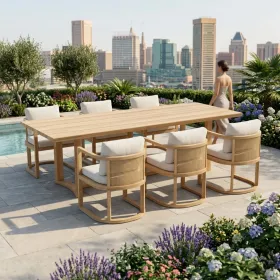 Set-223 Junus Dining Table Set
