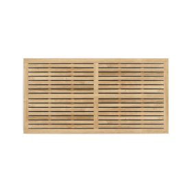 Rectangular Teak Table Top 84"W 42"D With Protected Top Coat